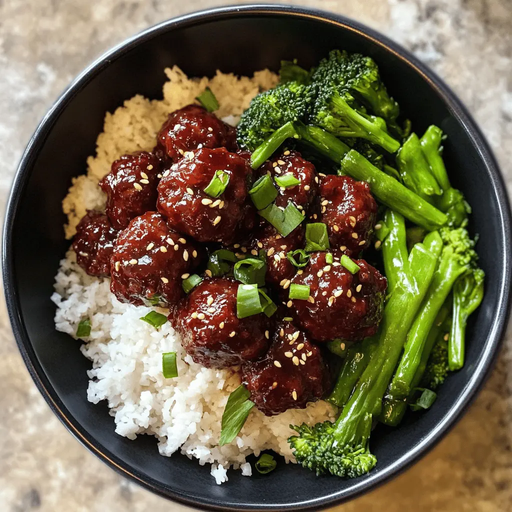 Whip up these quick and delicious Mongolian Beef Meatballs in just 30 minutes! Made with tender beef and a tangy soy glaze, these meatballs burst with flavor that will wow your family and friends. Perfect for busy weeknights or as a crowd-pleasing snack at your next gathering. Don't forget to save this recipe for easy, tasty meals!