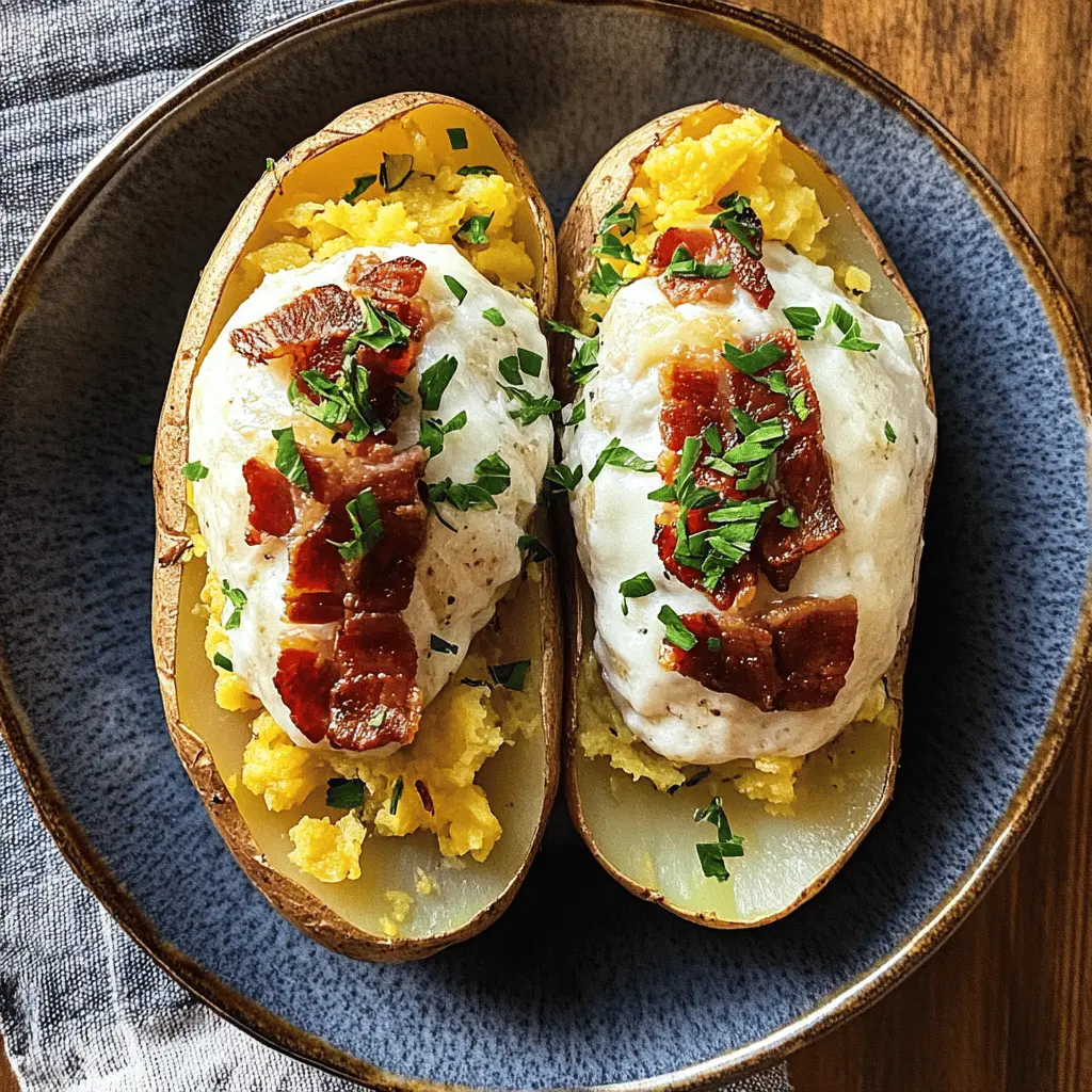 Craving those fluffy, restaurant-style baked potatoes? These Best Steakhouse Baked Potatoes are your ticket to a perfect side dish! Loaded with butter, sour cream, and chives, they complement any meal beautifully. Great for family dinners or BBQs, save this recipe for those tasty gatherings!