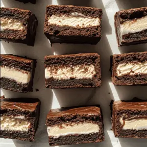 Treat yourself to a delightful snack with these Brownie Ice Cream Sandwiches! Rich, fudgy brownies hold creamy ice cream in between, creating the perfect combination of flavors. Ideal for summer gatherings or cozy nights in, this easy recipe is sure to impress. Don’t forget to save this one for your next dessert party!