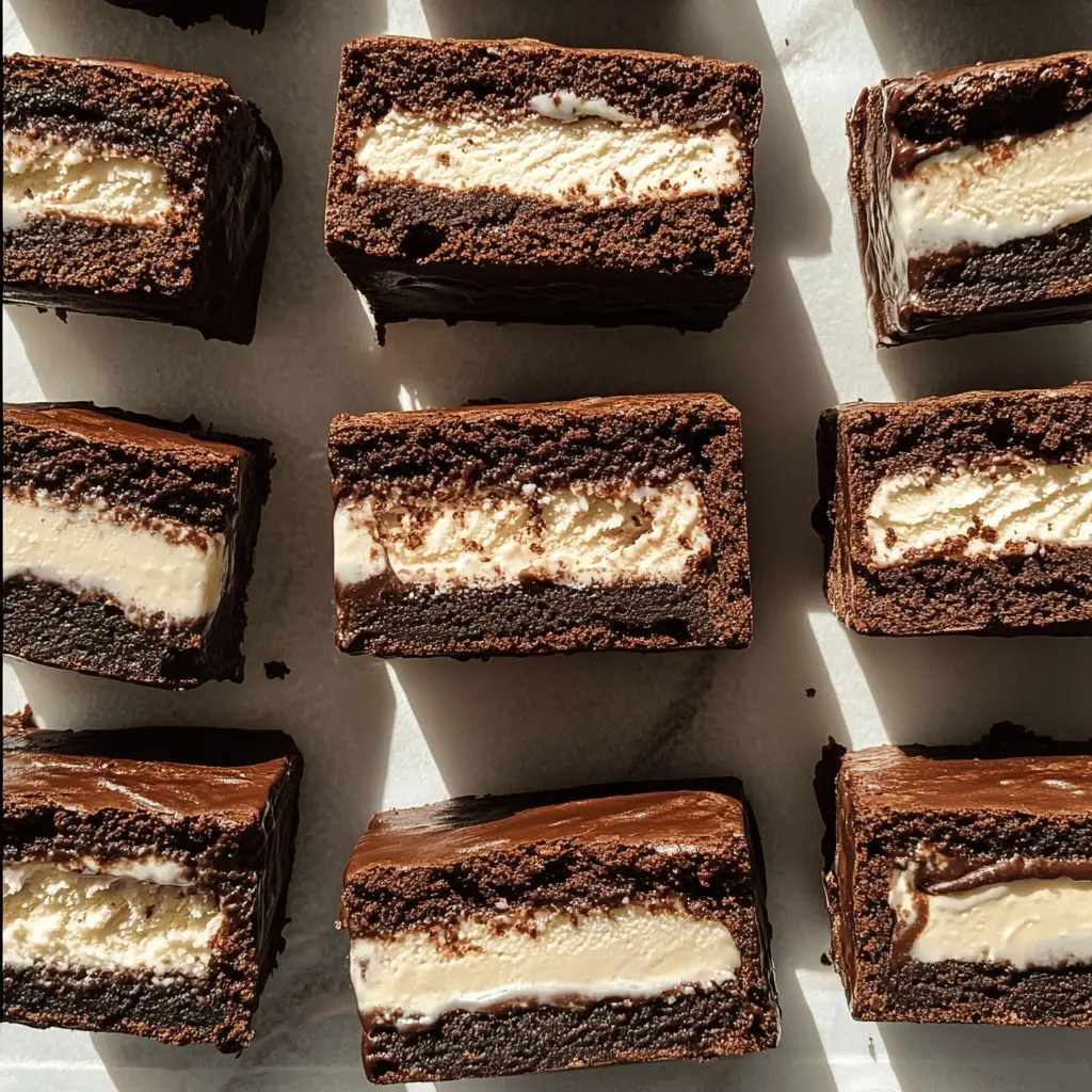 Treat yourself to a delightful snack with these Brownie Ice Cream Sandwiches! Rich, fudgy brownies hold creamy ice cream in between, creating the perfect combination of flavors. Ideal for summer gatherings or cozy nights in, this easy recipe is sure to impress. Don’t forget to save this one for your next dessert party!