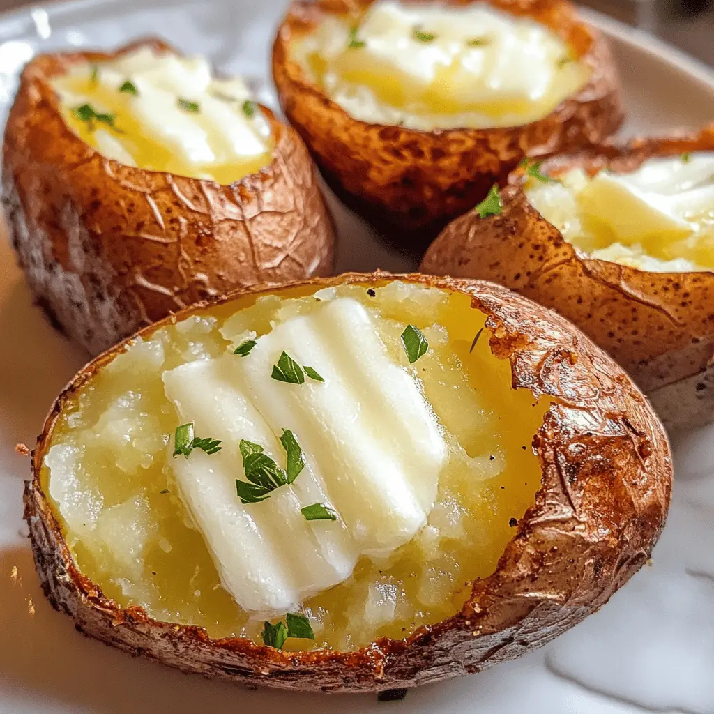 Perfectly crispy on the outside and fluffy on the inside, these Air Fryer Baked Potatoes are a must-try! With just a few simple ingredients, you can whip up a delicious side dish or main course. Top them with your favorite toppings for a customizable treat. Save this recipe for your next dinner or game night - your taste buds will thank you!