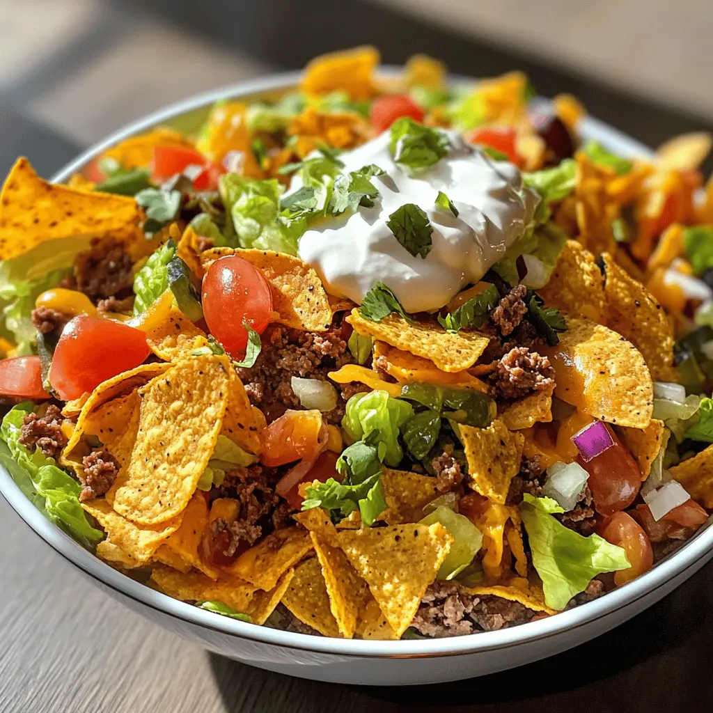 Easy Doritos Taco Salad Recipe