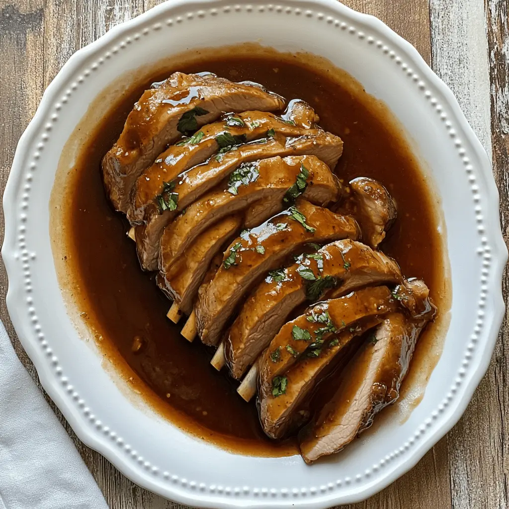This Glazed Slow Cooker Pork Tenderloin is juicy, tender, and packed with flavor! With a sweet and tangy glaze of honey and soy sauce, dinner has never been easier. Perfect for busy evenings or a cozy weekend meal! Save this recipe for your next gathering or weeknight dinner that will impress your family and friends. Enjoy the heavenly aroma while it cooks!