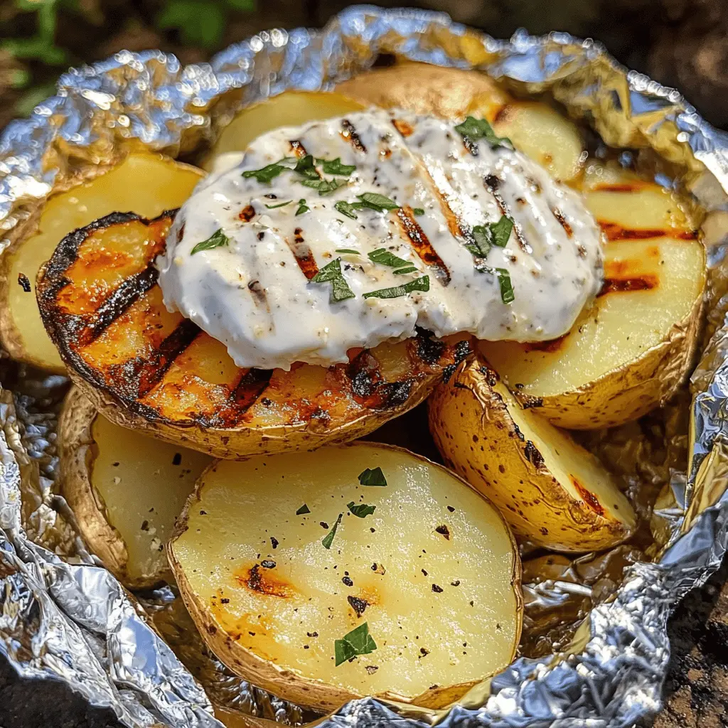 Fire up your grill for these easy Grilled Potatoes in Foil! Perfectly tender and bursting with flavor, these potato packets are your go-to side for any BBQ. Packed with your favorite seasonings and fresh herbs, they’re a must-try for summer gatherings. Save this recipe for your next cookout and impress your guests with this tasty twist on a classic!