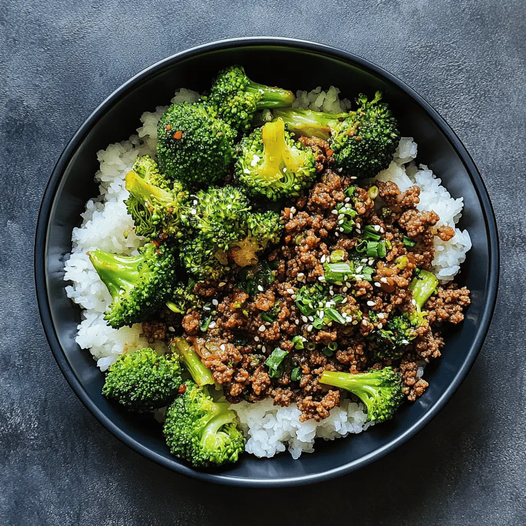 Weeknight dinner made easy with this Ground Beef and Broccoli recipe! Featuring tender broccoli and flavorful beef, this dish is not just delicious but also quick to prepare. Perfect for a busy family meal or a tasty option for meal prep. Save this pin for a weeknight staple you’ll make again and again!