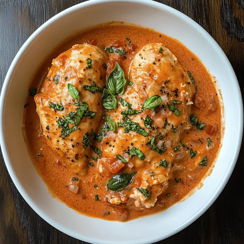 This Slow Cooker Creamy Tomato Basil Chicken Breasts recipe is a breeze to make and full of flavor! With juicy chicken immersed in a rich, creamy tomato basil sauce, it's perfect for busy weekdays. Serve it over pasta, rice, or with crusty bread to soak up every bit of the delicious sauce. Save this recipe for a hearty meal that'll impress your family and friends!