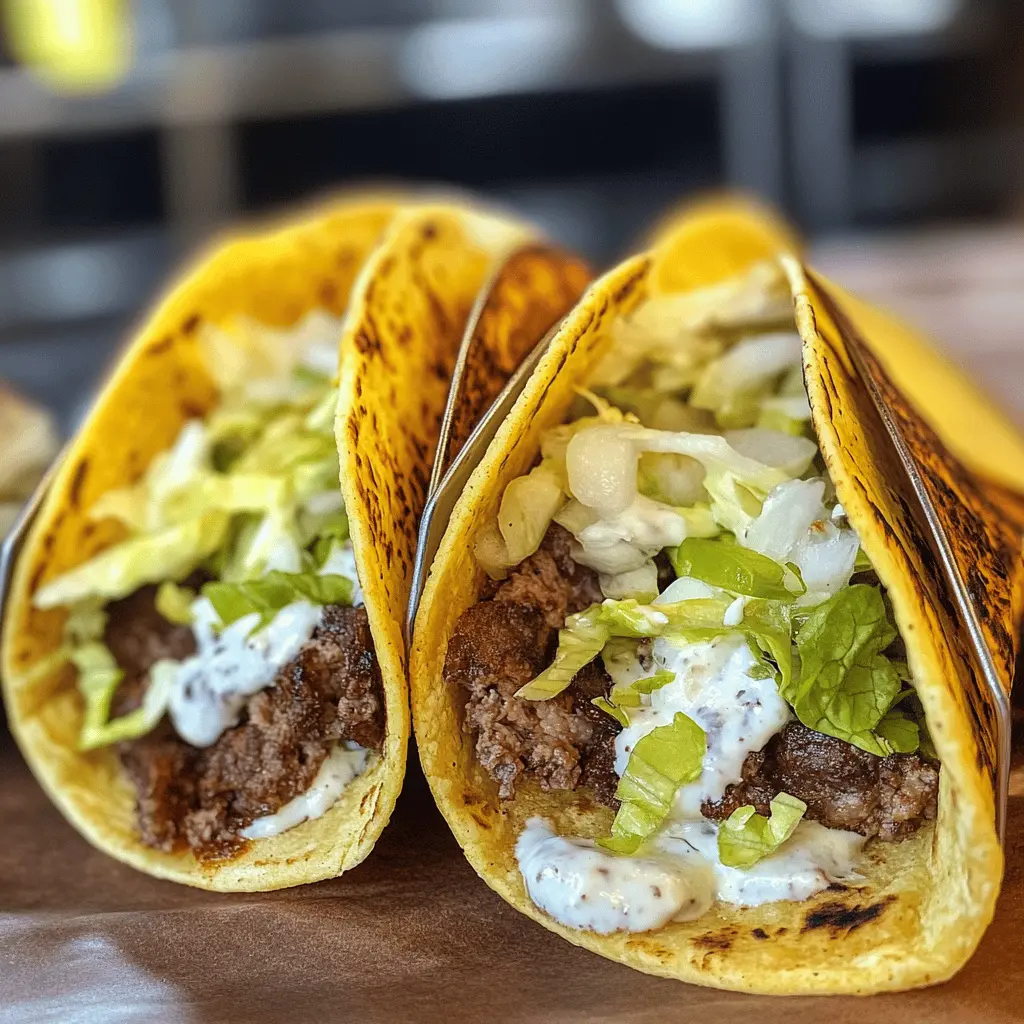 Easy Smash Burger Tacos Recipe for Quick Dinners