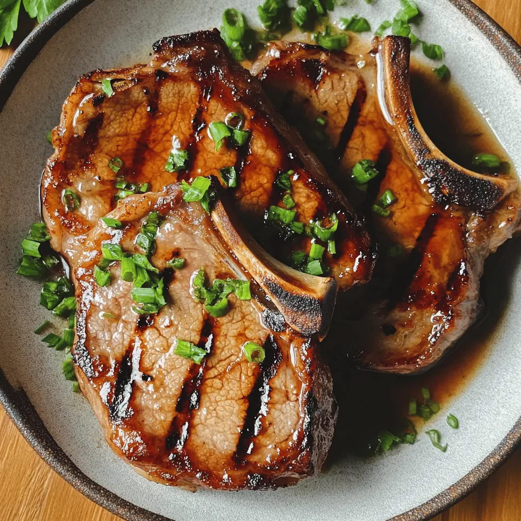Transform your pork chops with this incredible marinade that brings out rich flavors and juiciness! Made with simple ingredients like soy sauce, garlic, and herbs, this marinade is perfect for grilling, baking, or pan-frying. Save this recipe for your next family dinner or BBQ gathering—your taste buds will thank you!