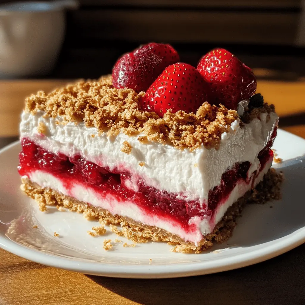 Easy Fresh Strawberry Yum Yum Recipe