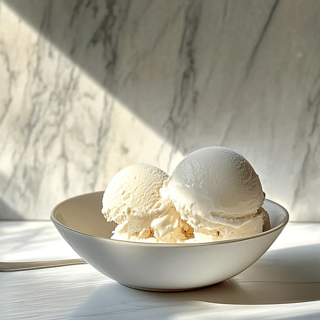 Easy Creamy Greek Yogurt Ice Cream Recipe