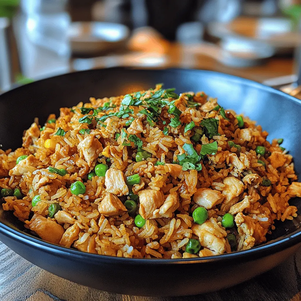 Easy Restaurant-Style Chicken Fried Rice Recipe