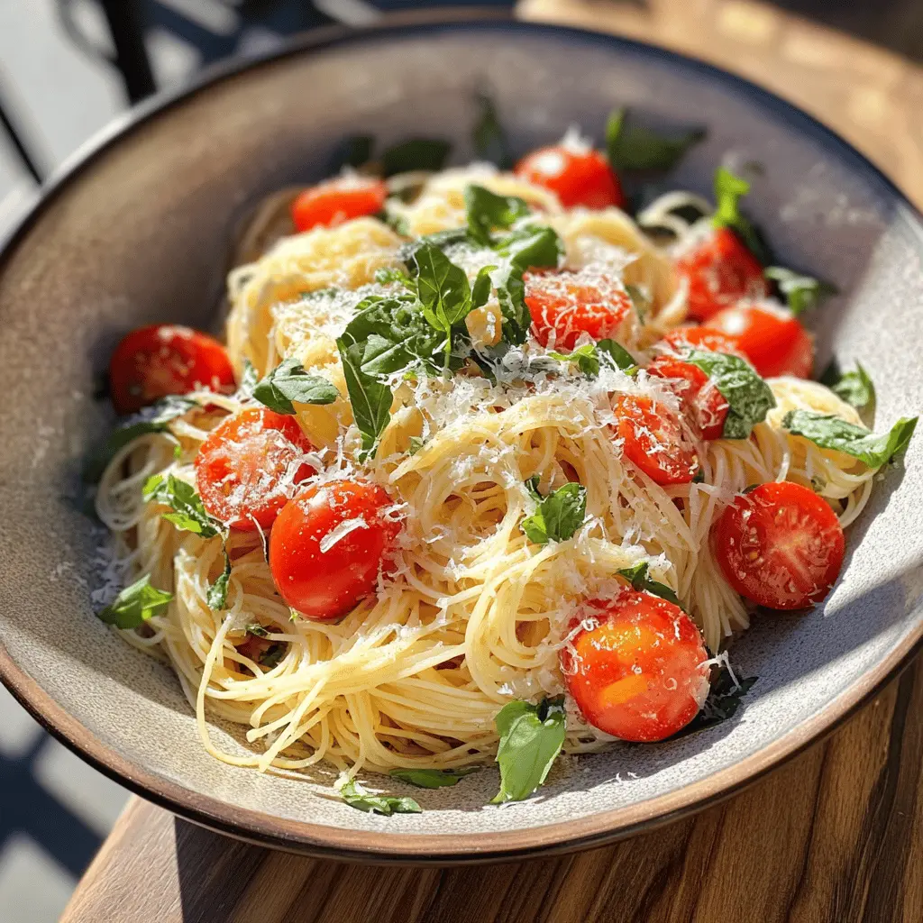 Easy Summer Garden Pasta with Fresh Veggies
