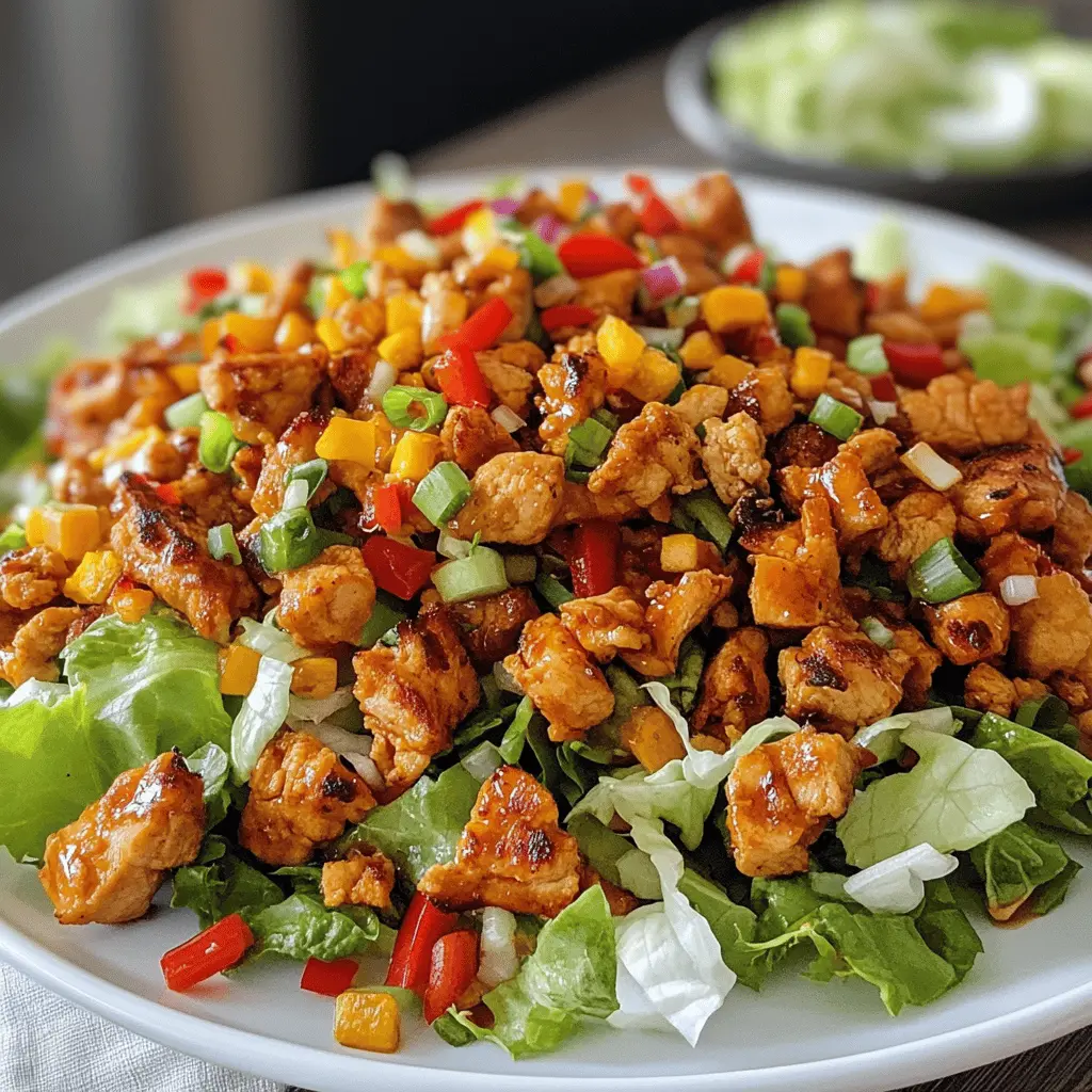 Easy Honey Hot Chicken Salad Recipe