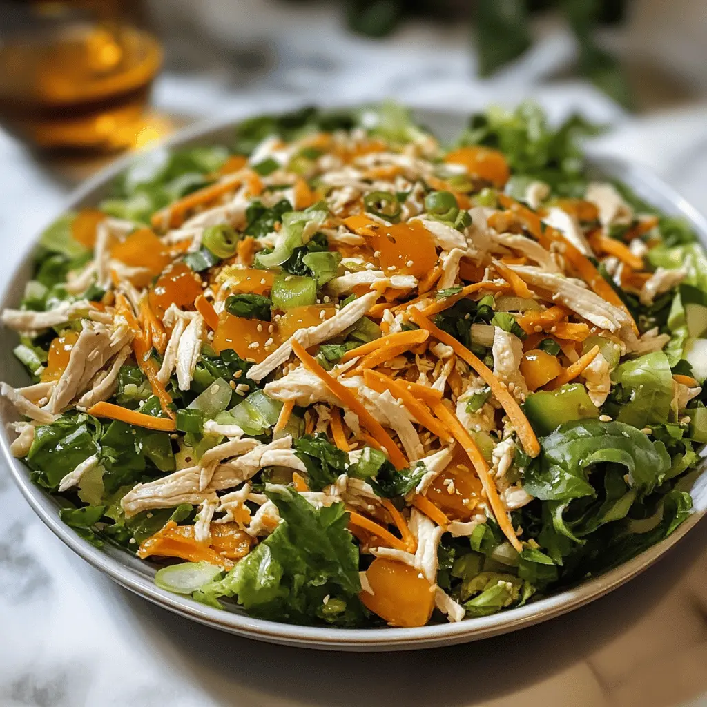 Quick and Easy Chinese Chicken Salad Recipe