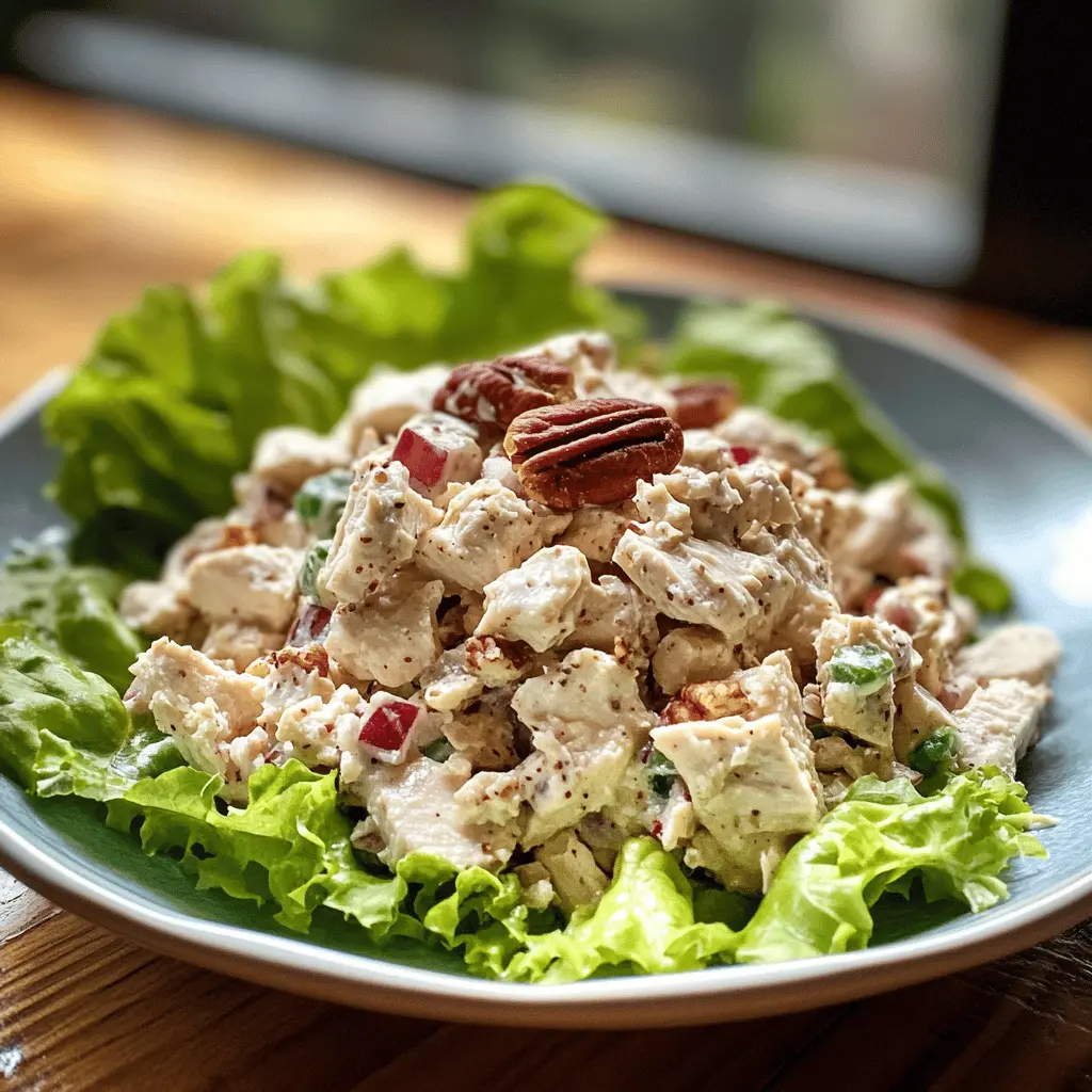 Easy Pecan Chicken Salad Recipe