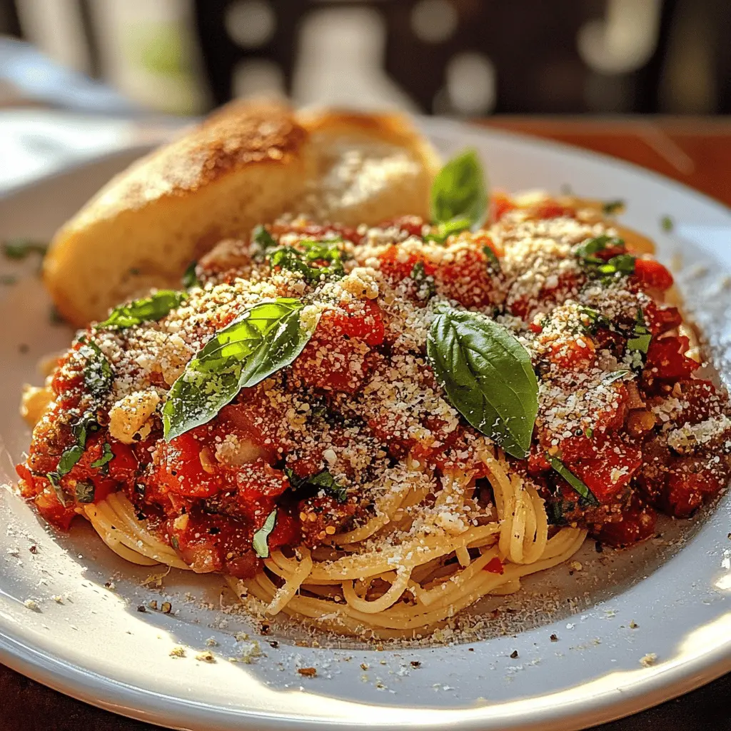 Easy Bruschetta Pasta Recipe for Busy Nights