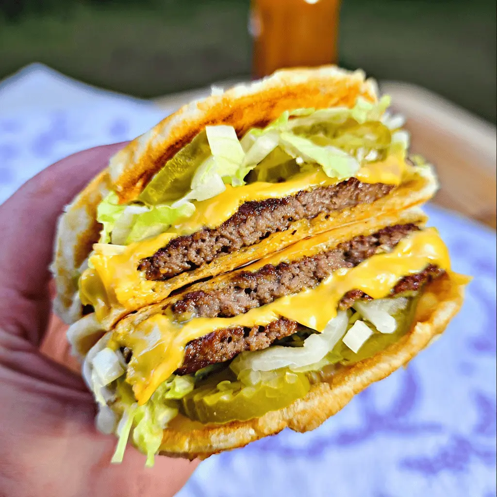 Easy Keto Big Mac Smash Burgers Recipe