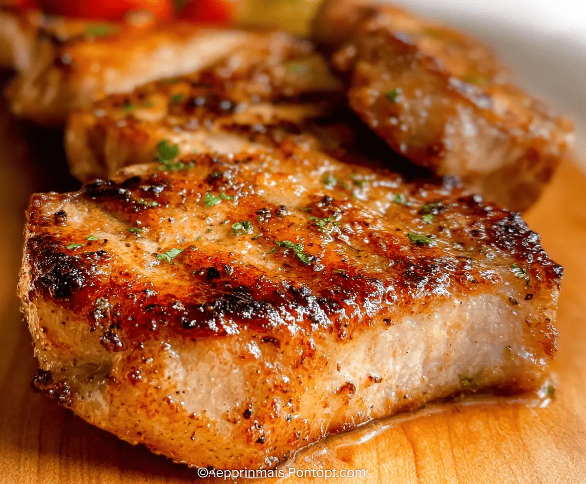Juicy Oven Baked Pork Chops Recipe