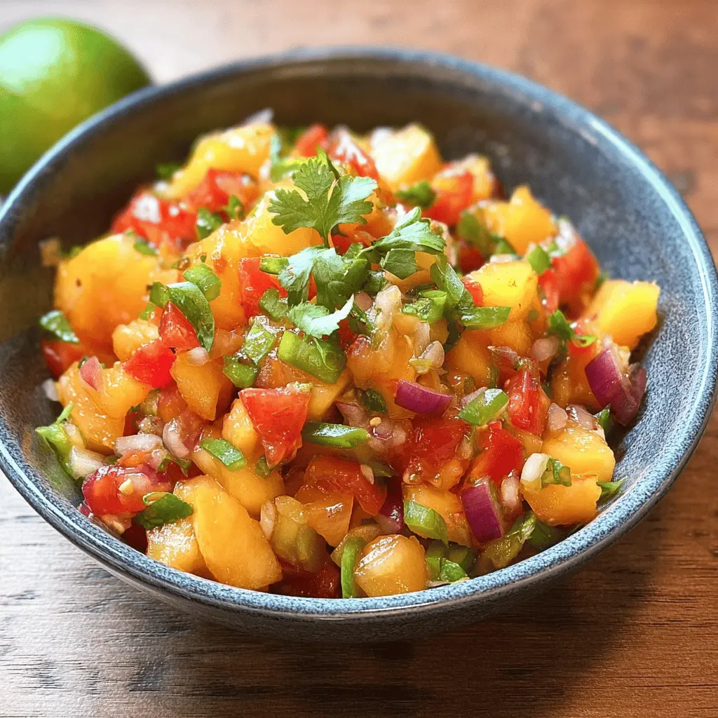 Easy Nectarine Salsa Recipe for Summer