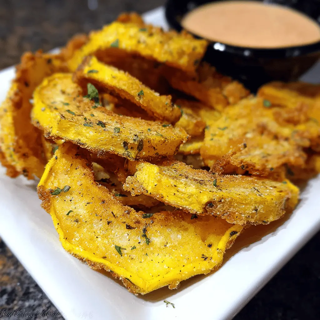 Crispy Air Fryer Yellow Squash Recipe
