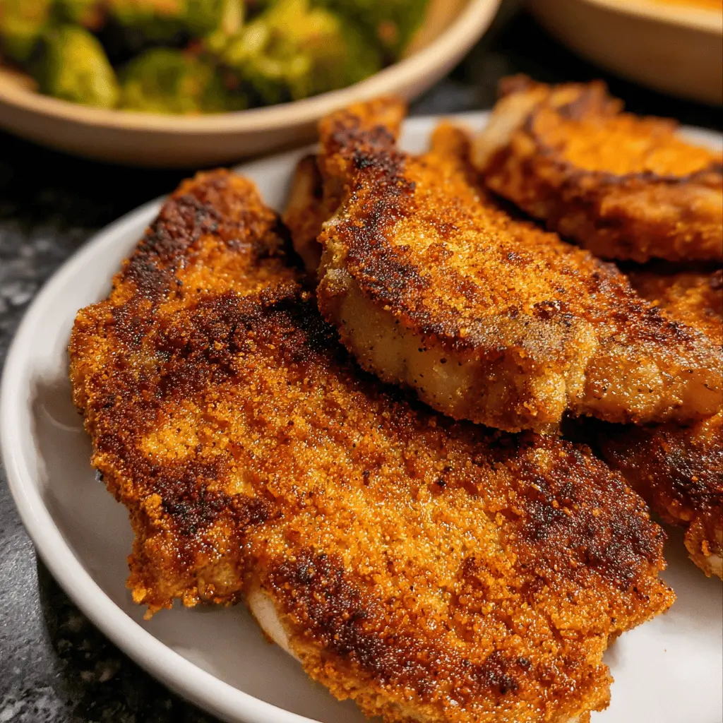 Crispy Fried Pork Chops Recipe