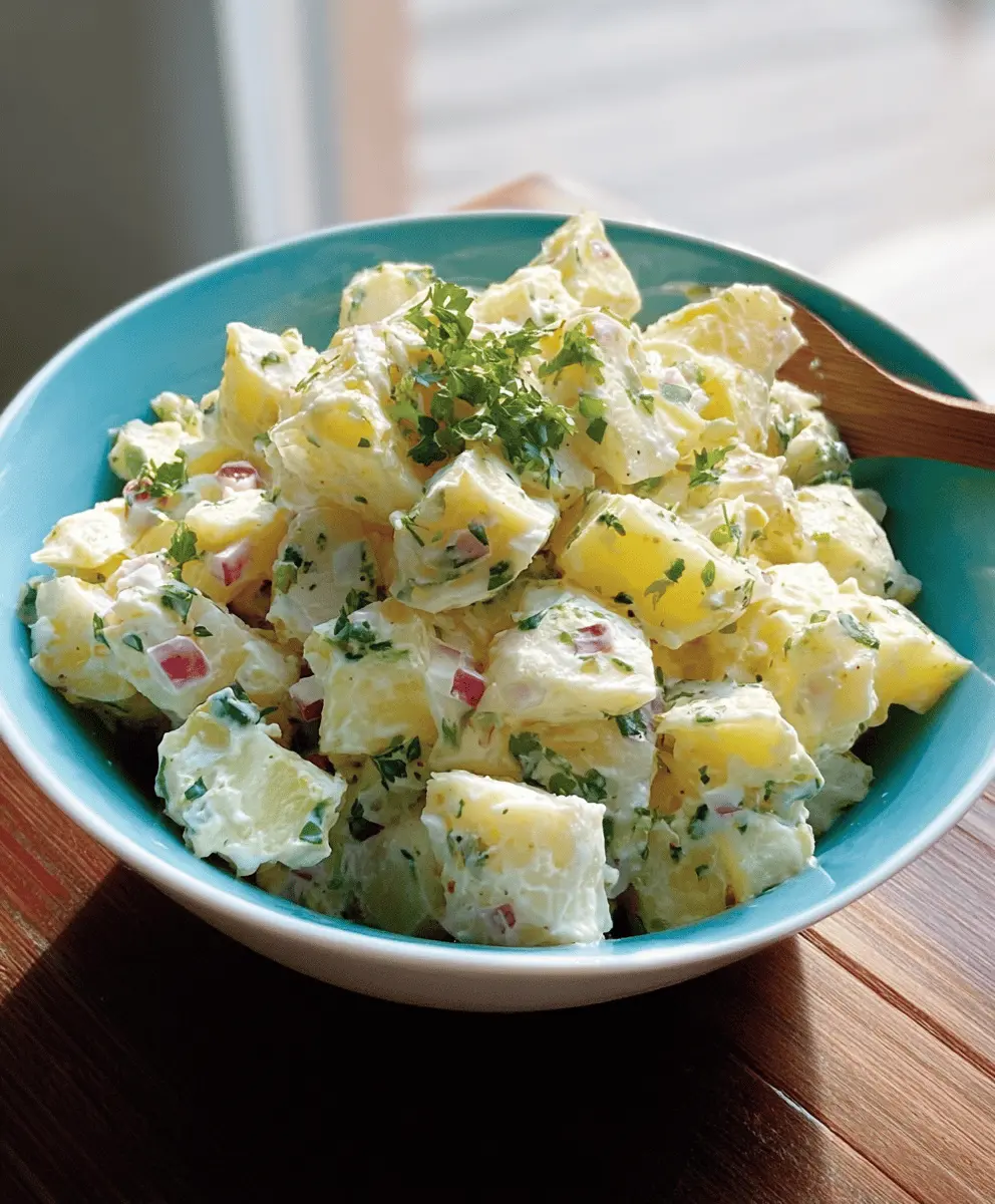 Classic American Potato Salad Recipe For Summer BBQs