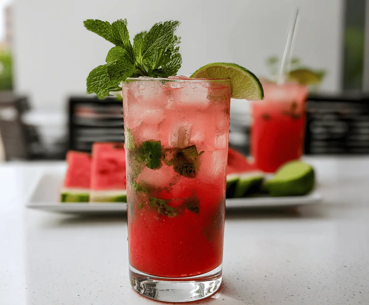 Refreshing Watermelon Mojito Recipe for Summer