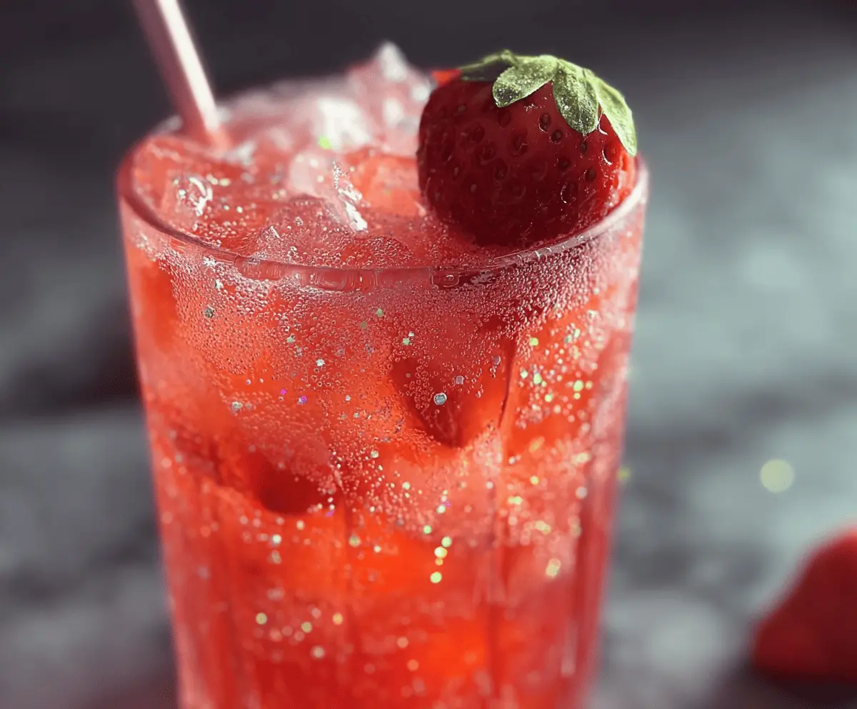 Strawberry Dirty Sprite Recipe for a Refreshing Treat