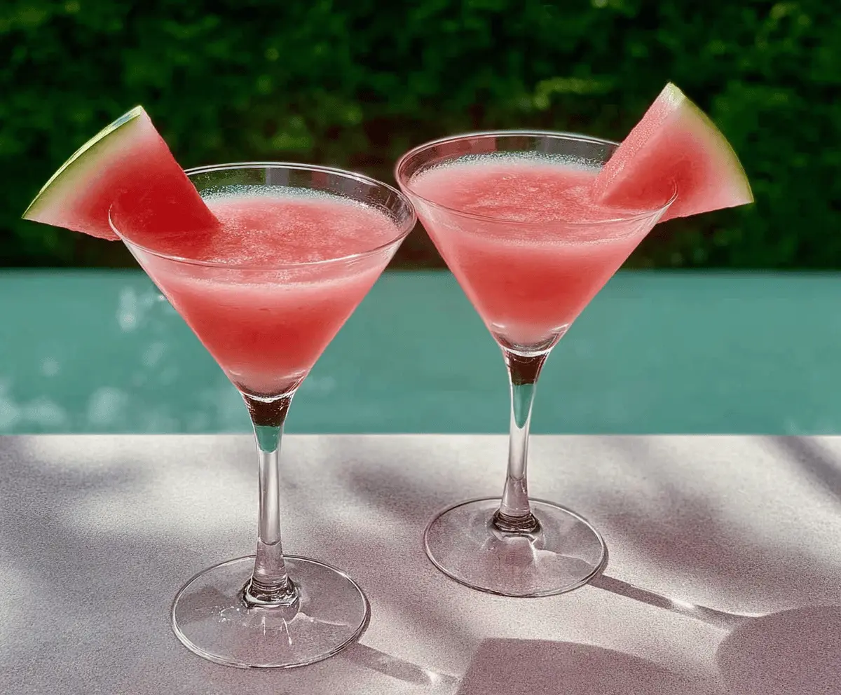 Refreshing Watermelon Cosmopolitan Cocktail Recipe