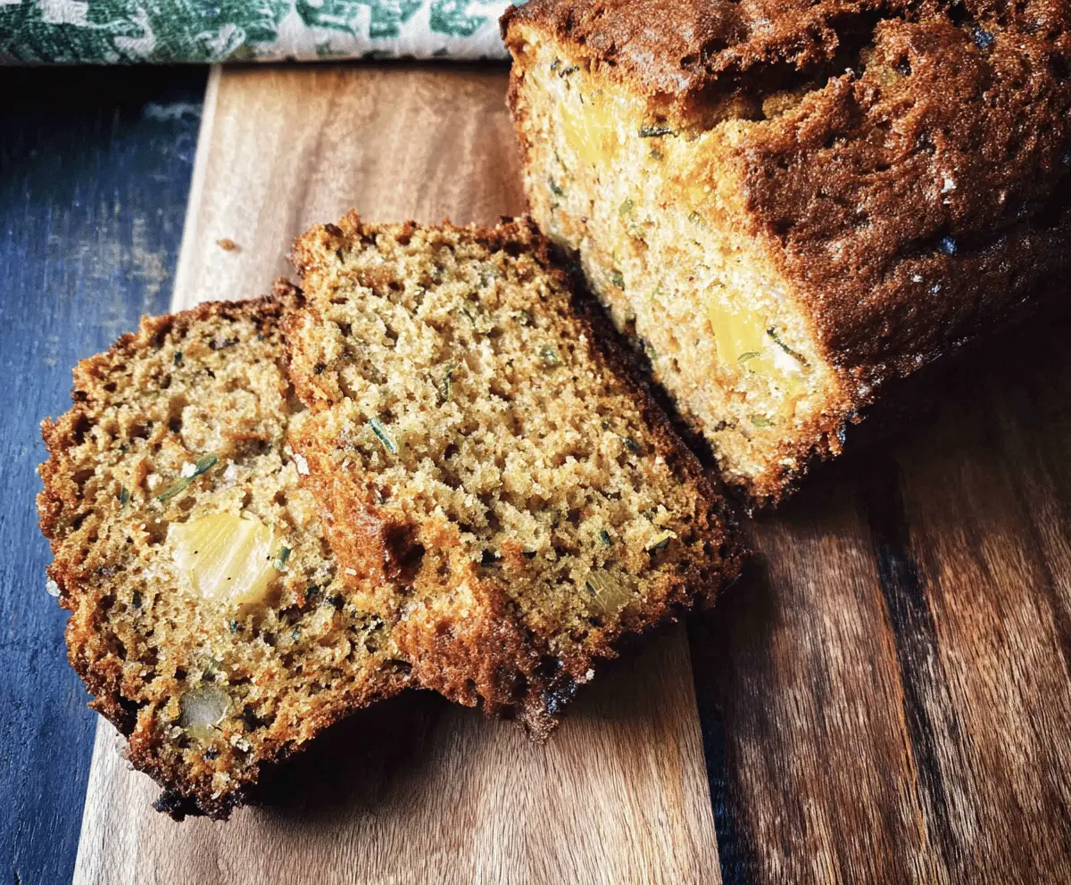Moist Pineapple Zucchini Bread Recipe