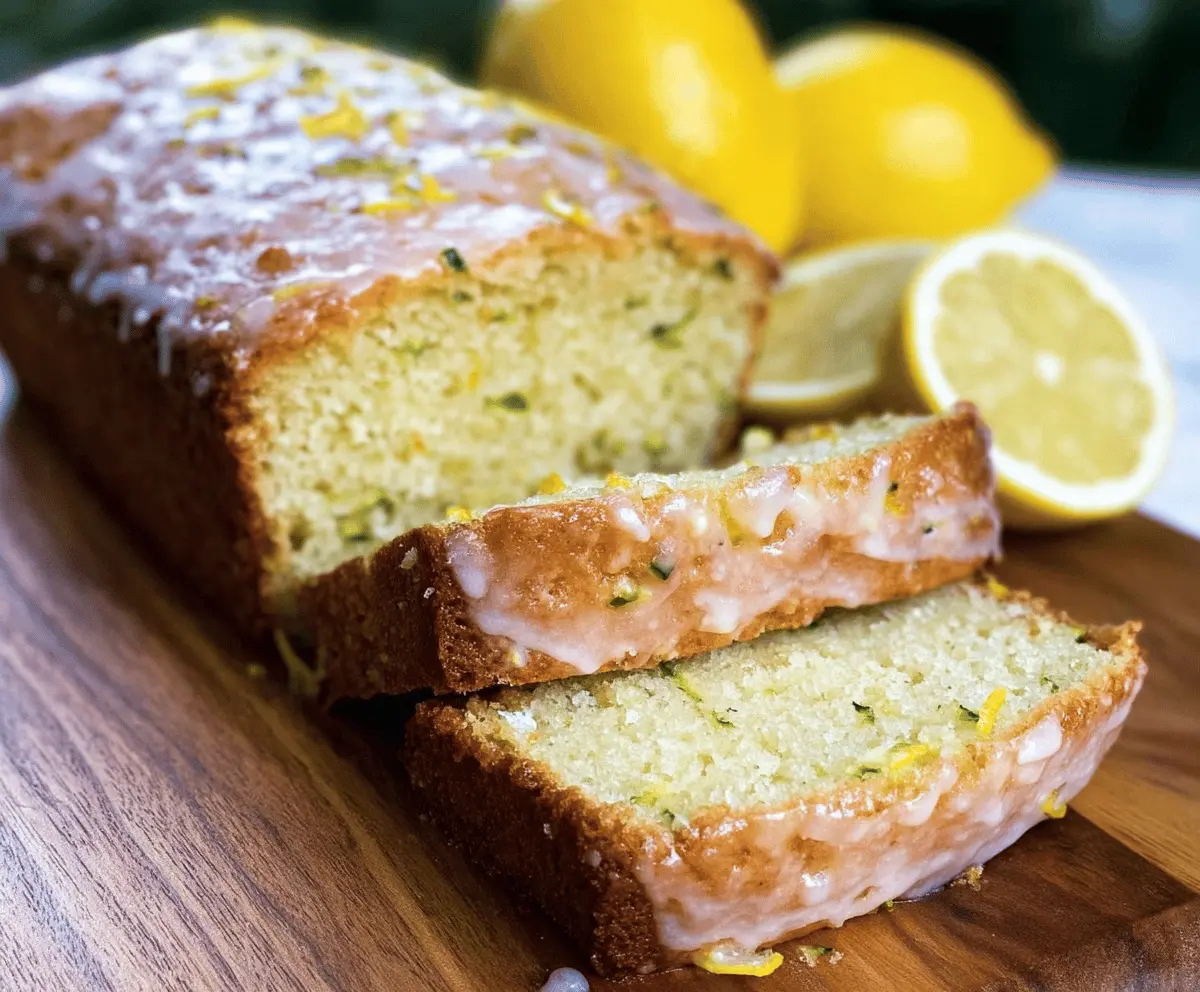 Pioneer Woman’s Zesty Lemon Zucchini Bread Recipe