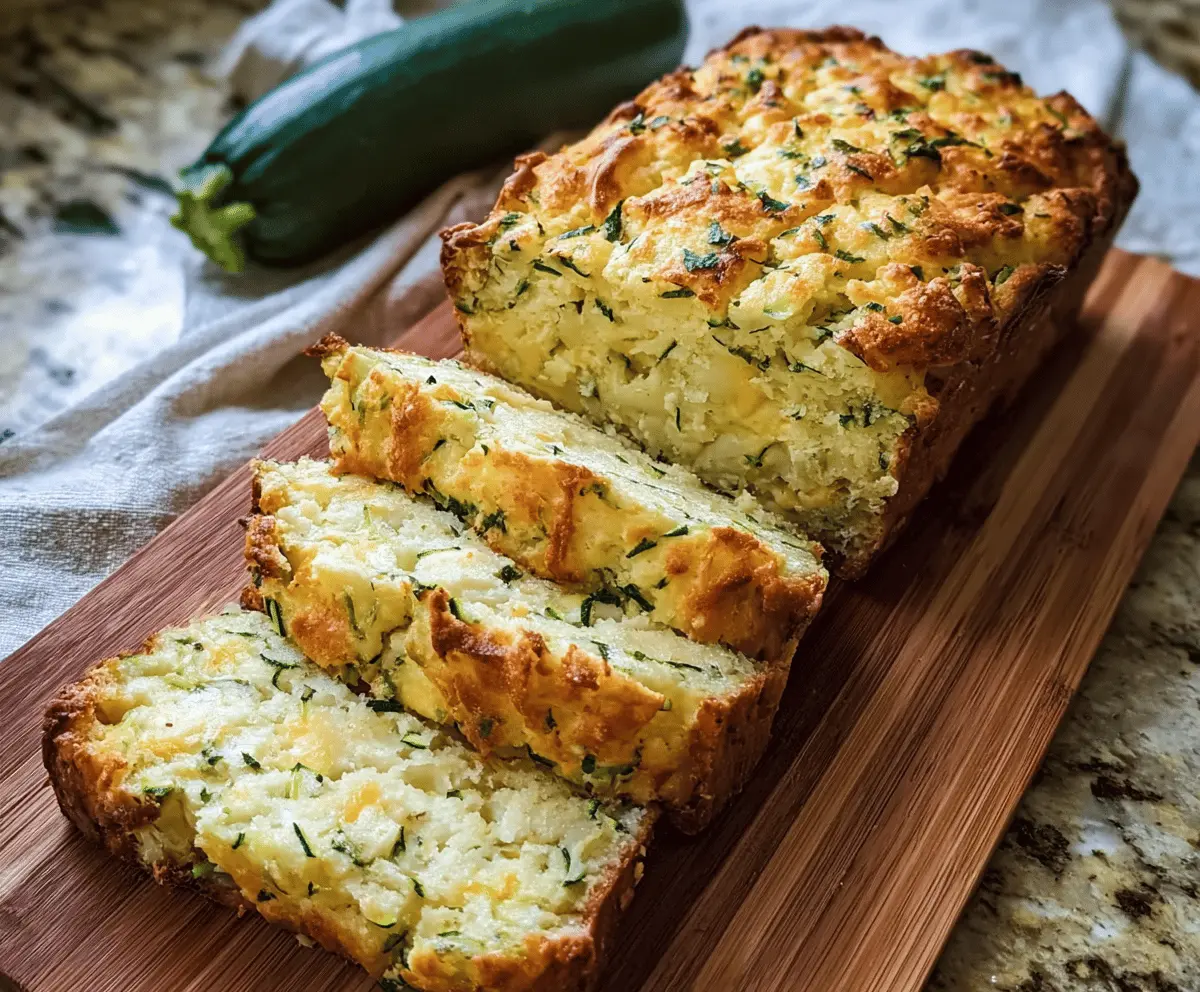 Easy Zucchini Cheese Bread Recipe for Beginners