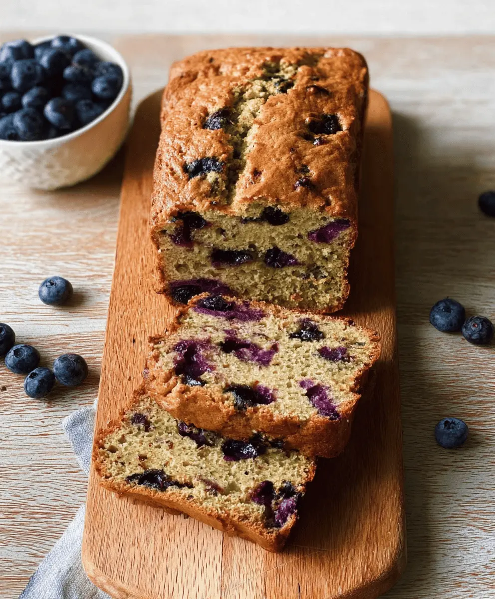 Moist Blueberry Zucchini Bread Recipe