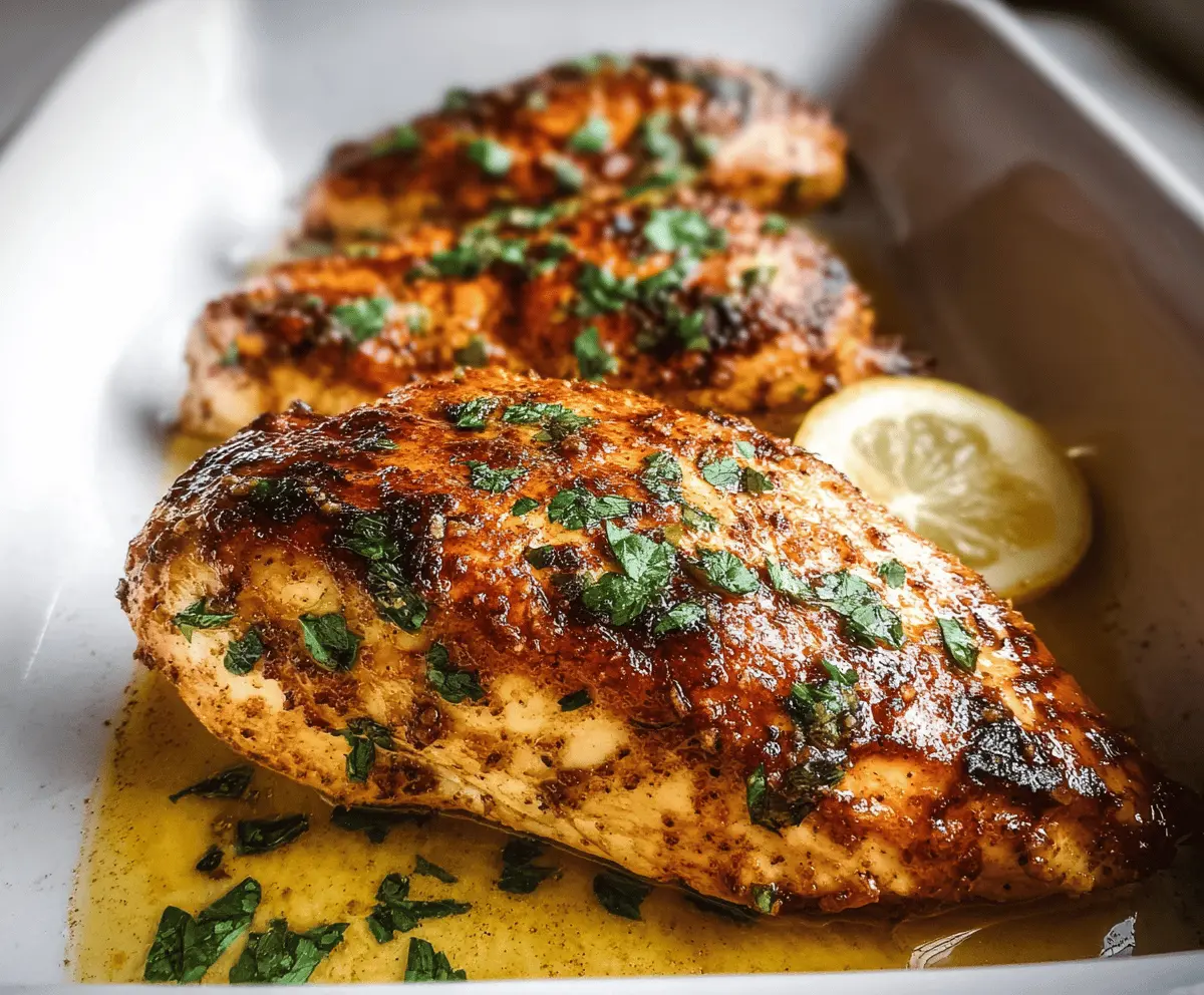 Easy Oven Baked Chicken Breast Recipe