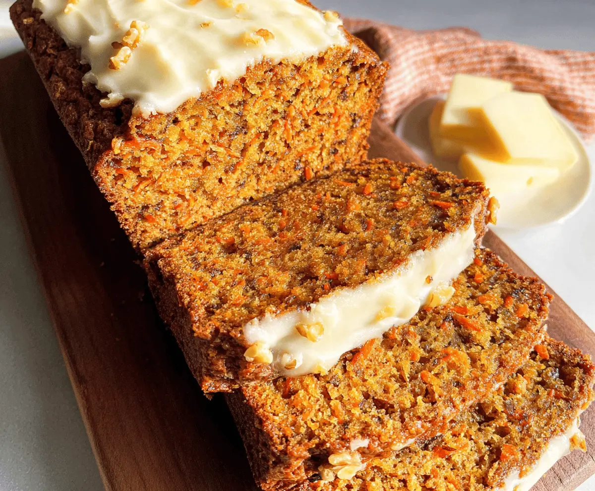 Easy Moist Carrot Bread Recipe
