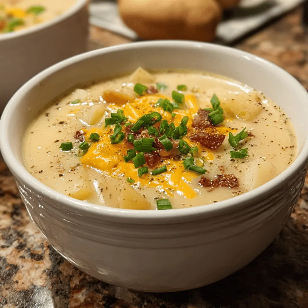 Easy Crockpot Potato Soup Recipe for Cozy Meals