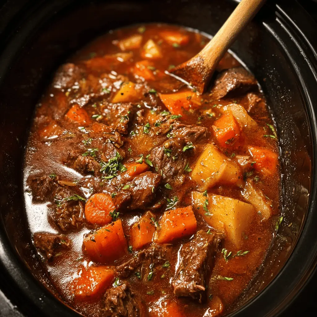 Easy Crock Pot Beef Stew Recipe for Cozy Dinners
