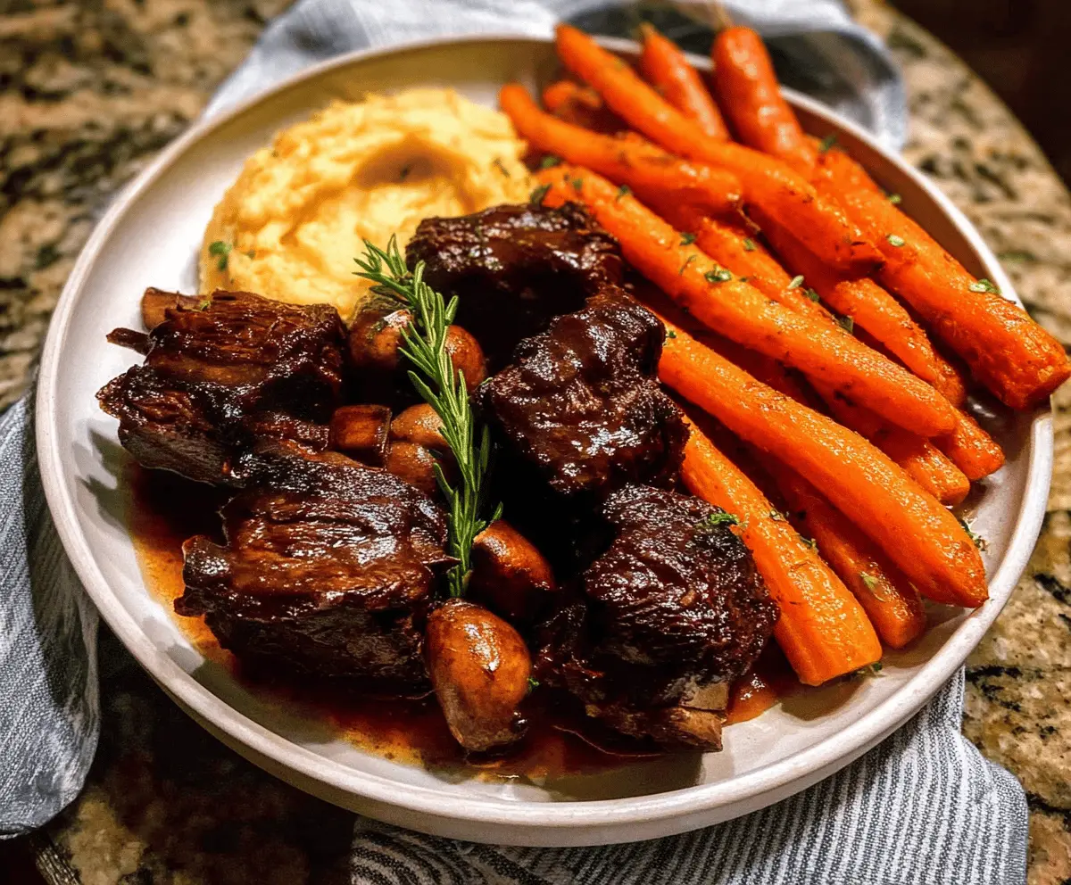 Super Tender Slow Cooker Beef Short Ribs Recipe