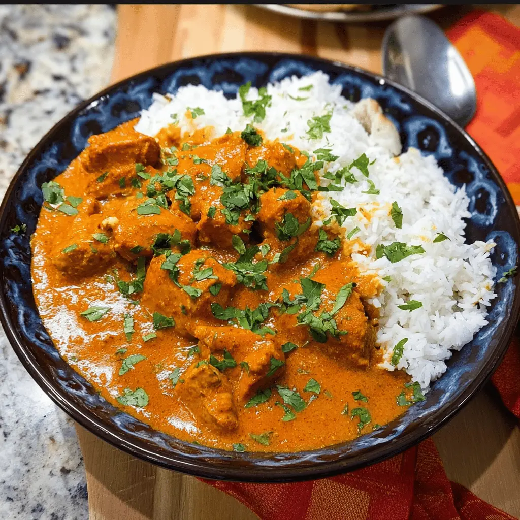 Easy Slow Cooker Indian Butter Chicken Recipe