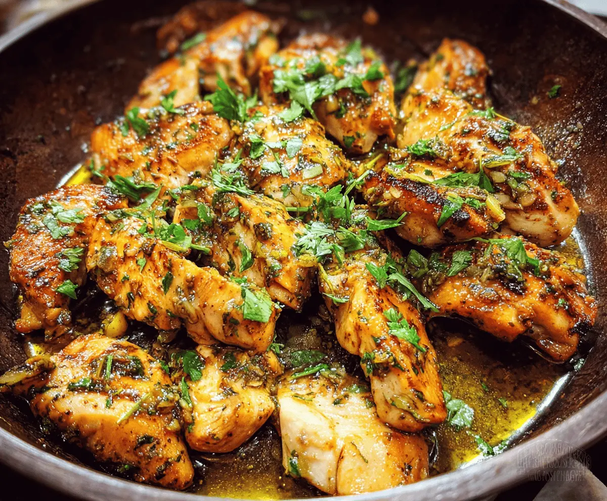 Easy Garlic Butter Chicken Recipe