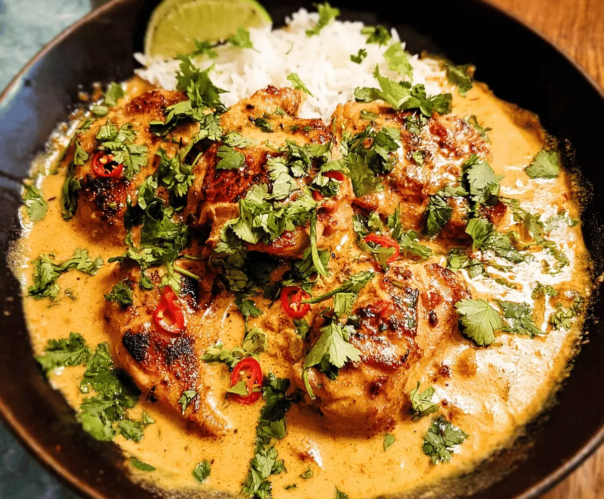 Creamy Coconut Milk Chicken Recipe Easy and Delicious