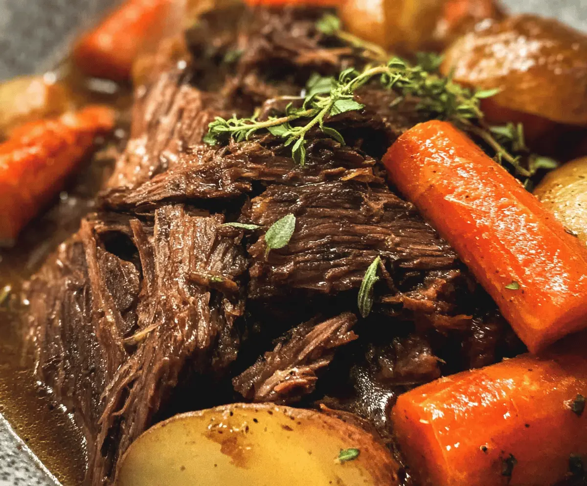 Easy Instant Pot Pot Roast Recipe for Tender Beef