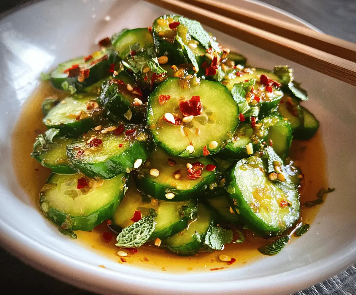 Easy Asian Cucumber Salad Recipe for Summer