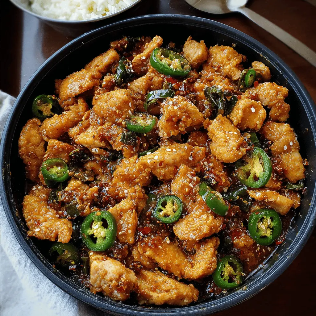 Spicy Jalapeño Chicken Dinner Recipe