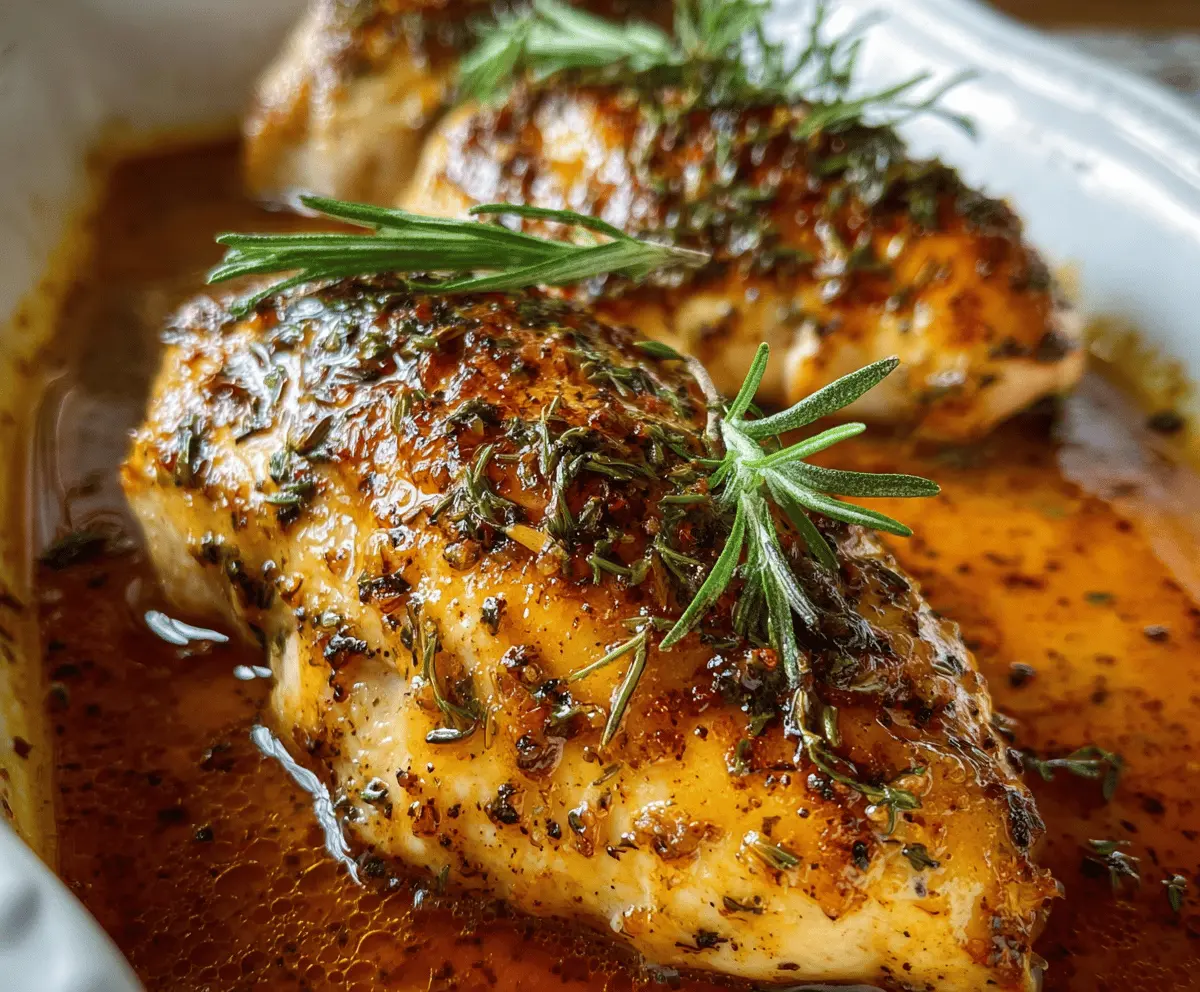 Easy Baked Honey Dijon Chicken Recipe