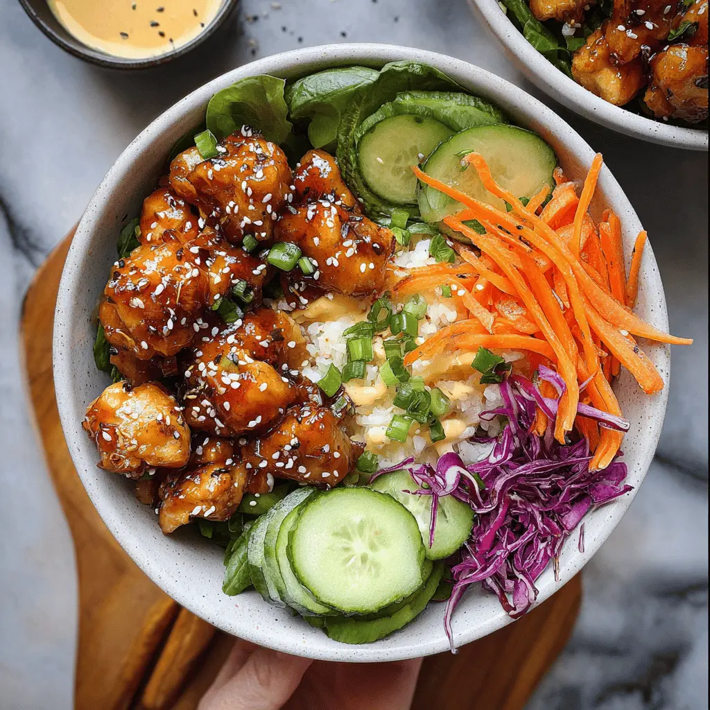 Easy Bang Bang Chicken Bowl Recipe
