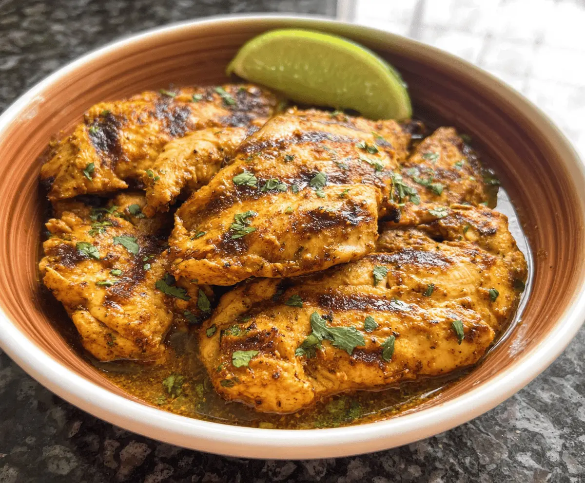 Quick and Easy Mexican Chicken Marinade Recipe