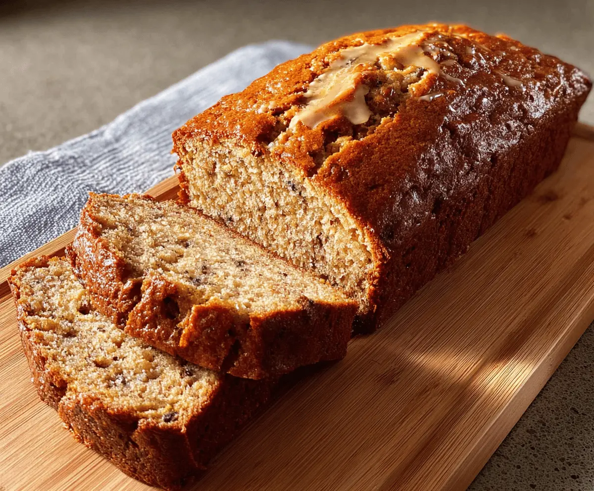 Moist Sour Cream Banana Bread Recipe