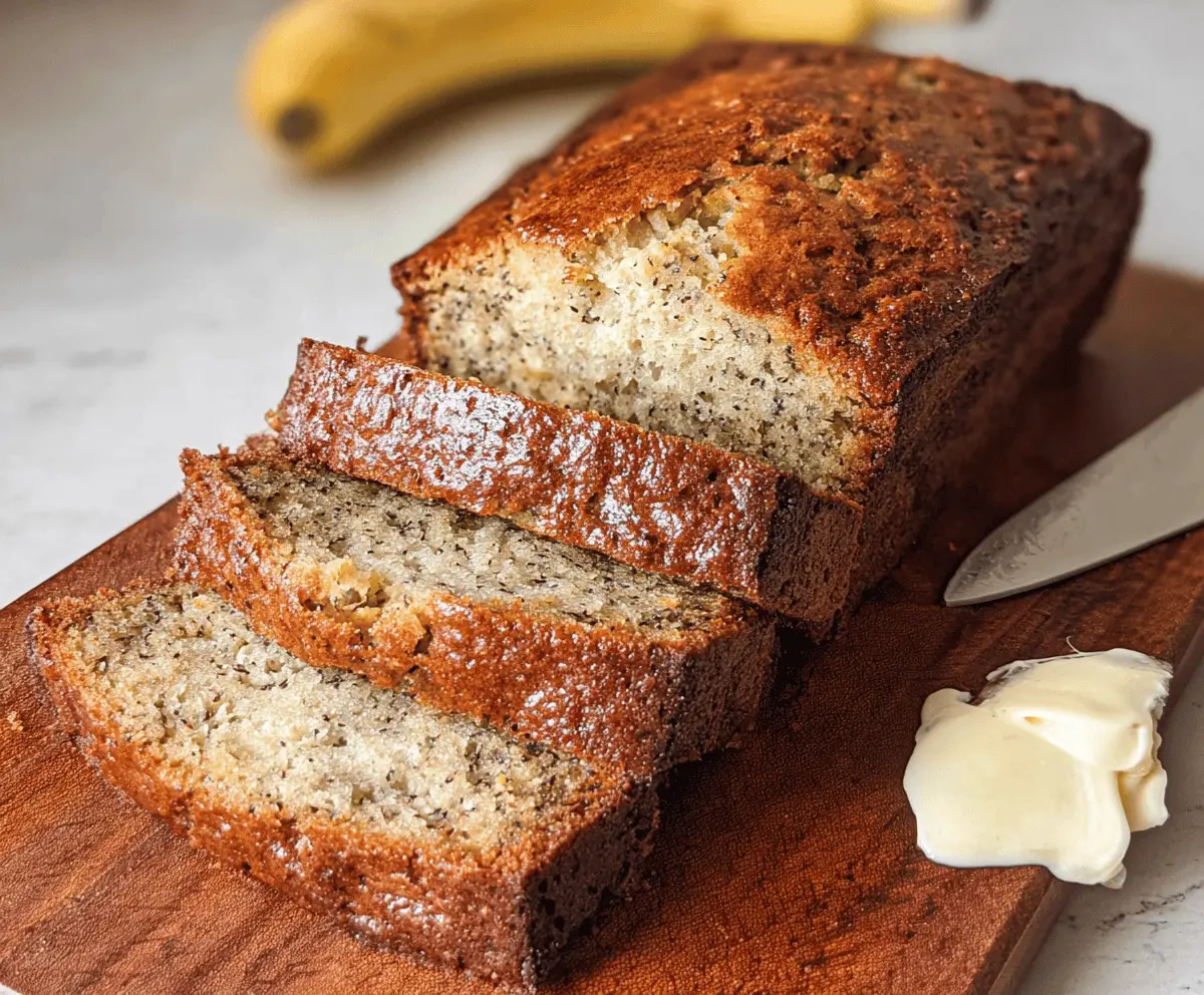 Easy Moist Banana Bread Recipe for Beginners