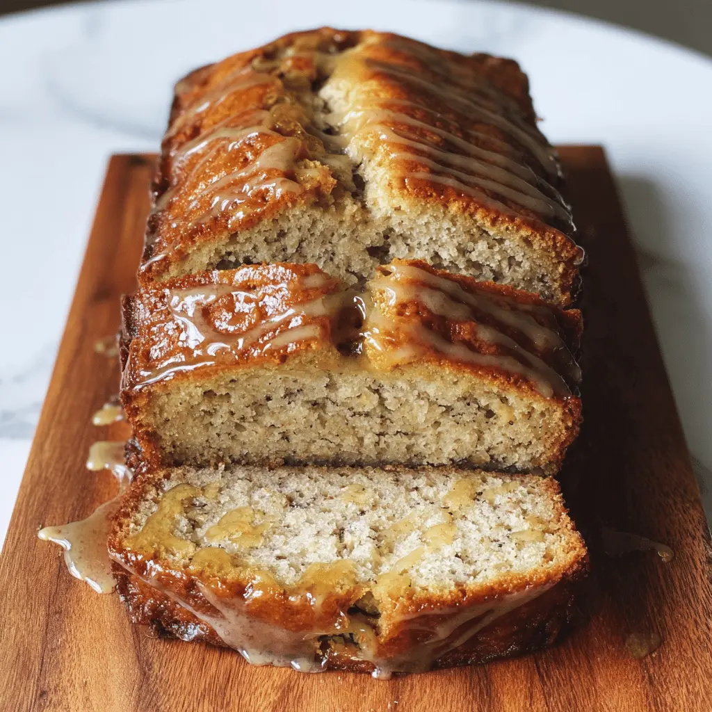 Moist Honey Vanilla Banana Bread Recipe